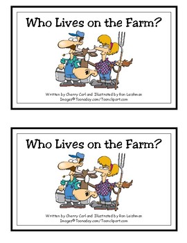 Who Lives on the Farm? Reproducible Guided Reader